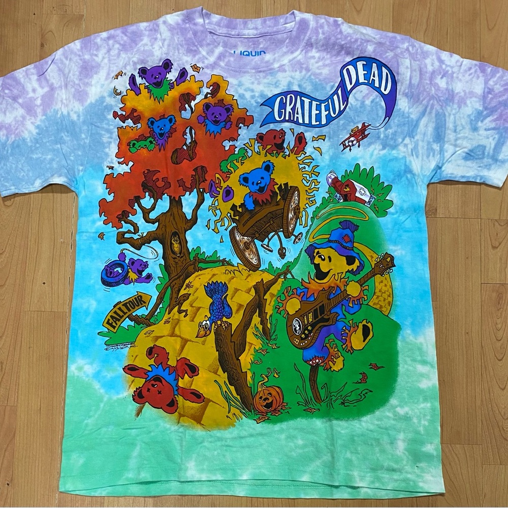 Grateful Dead Hayride Rise & Fall Men’s Tie Dye Shirt